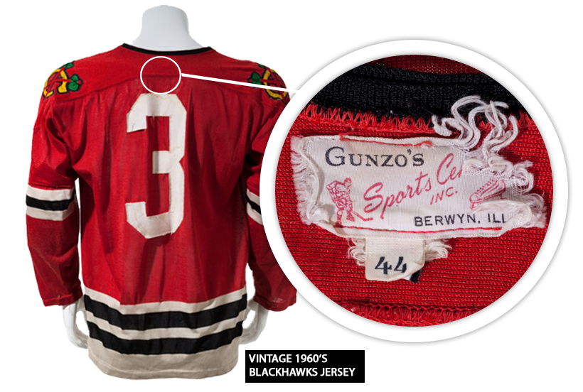 gunzo's blackhawks jersey