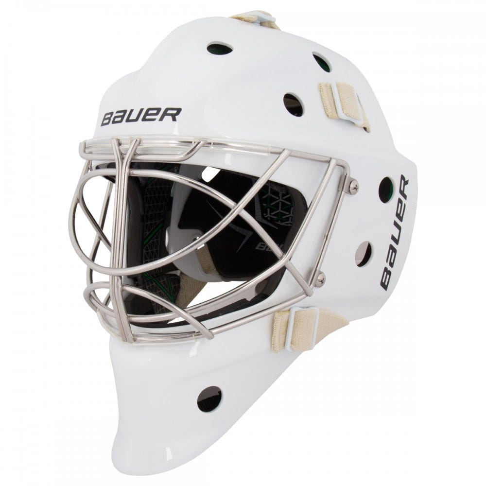 Black ice hockey goalkeeper mask available at our hockey store