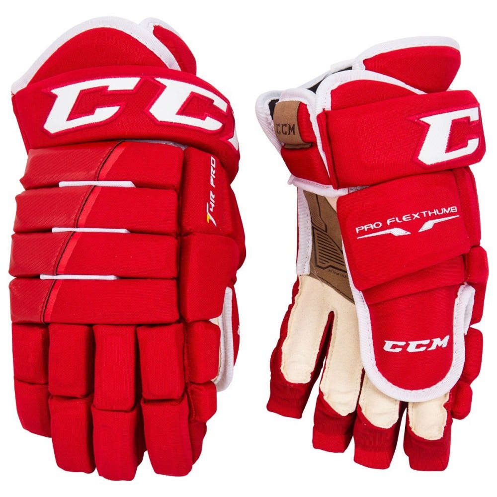 CCM Tacks 4 Roll Pro Senior Hockey Gloves available at our Chicago hockey store