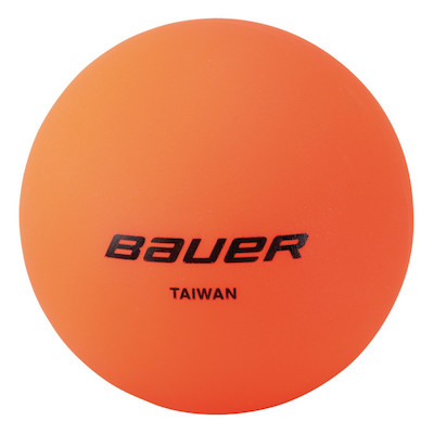 BAUER ORANGE STREET HOCKEY BALL