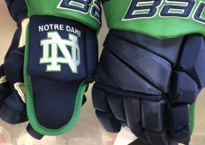 notre dame high school chicago hockey gloves